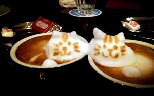 Wouw! Ada Latte Art Harry Potter dan Einstein di Permukaan Kopi!