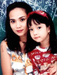 Gisel dan ibunda tersayang. (dok. Pribadi)