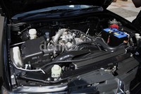 Mitsubishi Strada Triron SC GLX 2WD kali ini masih mempercayakan mesin 4D56 berkapasitas 2.5 liter Diesel SOHC Turbo, yang telah ditempelkan pda Mitsubishi L300. Mitsubishi pun mengklaim, kendaraan kokoh yang satu ini mampu menyemburkan tenaga hingga 90 PS dengan memiliki Torsi hingga 20.0 kg.m.