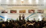 Presiden SBY Buka Musrenbangnas 2013