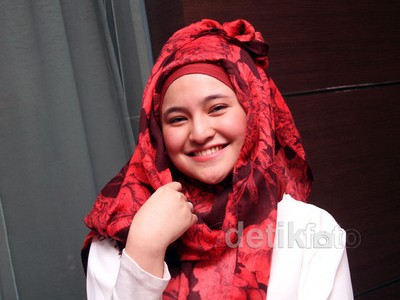 Senyum Ceria Marshanda