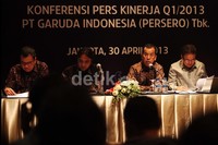 Pertumbuhan ini didukung oleh meningkatnya jumlah penumpang yang diangkut sepanjang kuartal 1 2013 yaitu sebanyak 5,56 juta penumpang. Jumlah ini meningkat sebesar 20,7 persen dibandingkat periode yang sama tahun lalu.