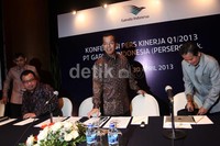 Garuda Indonesia juga berhasil meningkatkan angkutan kargo sebesar 24,2 persen yaitu 81,3 ribu ton.
