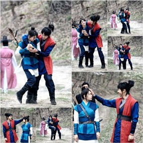 Mesranya Lee Seung Gi & Suzy miss A di Lokasi Syuting