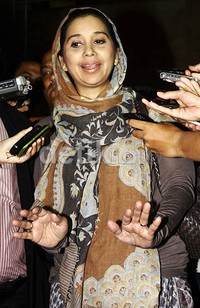 Ayu mengaku menjadi korban Ahmad Fathanah. Lamhot Aritonang/detikFoto.