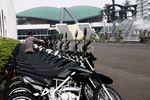 Polisi Berkuda & Anjing Pelacak Siaga di DPR