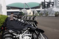 Ada juga polisi bermotor. Lamhot Aritonang/detikFoto.