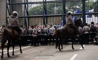 Rencananya gedung DPR juga menjadi sasaran demo buruh. Lamhot Aritonang/detikFoto.