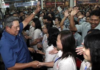 May Day, SBY Temui Buruh PT Maspion