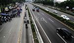 Lalin di Tol Dalam Kota Lancar
