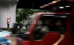 Tiang Jembatan Layang Dipercantik