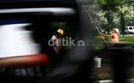 Tiang Jembatan Layang Dipercantik