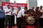 Jokowi Luncurkan Proyek MRT