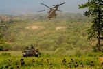 Aksi Parjurit di Latgab TNI 2013