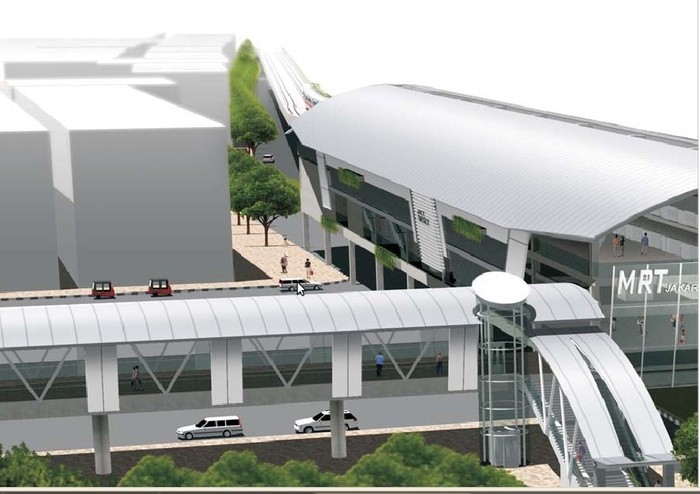 Terowongan MRT dari Bundaran Senayan-Dukuh Atas Selesai Akhir 2017