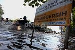 Pipa PAM Bocor, Jalan Karet Tengsin Tergenang