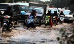 Pipa PAM Bocor, Jalan Karet Tengsin Tergenang