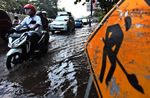 Pipa PAM Bocor, Jalan Karet Tengsin Tergenang