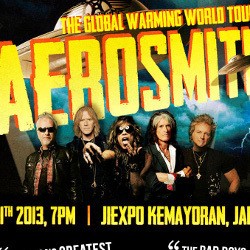 Aerosmith Berharap Masih Bisa Konser di Jakarta