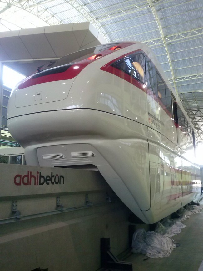 Ini Penampakan Monorel Canggih Buatan Madiun Ini Penampakan Monorel Canggih Buatan Madiun