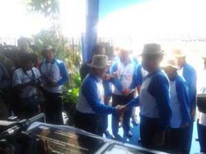 Djoko Kirmanto Resmikan Proyek Pembangunan & Perbaikan Waduk Rp 424 Miliar