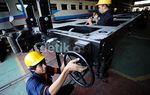 Melonggok Pabrik Kereta Api Madiun