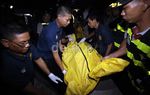 Jasad 3 Teroris Bandung Dibawa ke RS Polri