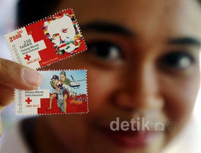 150 Tahun PMI dalam Perangko