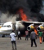 Pesawat Kargo Terbakar di Bandara Wamena Papua