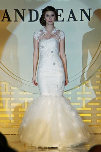 Jakarta, Indonesia - 03 Mei. Tina Andrean The Emperor Trunk Show 2013 at Grand Ballroom Hotel Mandarin Oriental. 03 Mei 2013. Jakarta. [Foto: Mohammad Abduh/Wolipop]