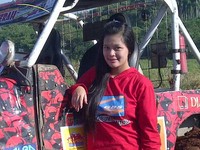 Pemilik nama lengkap Natasya Devianti ini mengaku kalau terjun ke dunia offroad itu atas permintaan dari orangtua.
