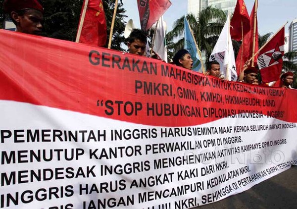 Kedubes Inggris Kembali Didemo