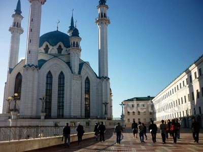 Mengagumi Masjid Kul Sharif di Rusia