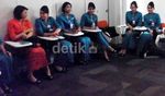 Para Pramugari Cantik Garuda Crew Center Bali