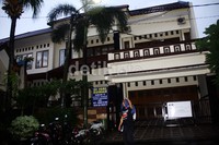 Rumah mewah itu terletak di Komplek Pesona Khayangan Blok BS No 5, Jl Margonda, Depok. Lamhot Aritonang/detikFoto.