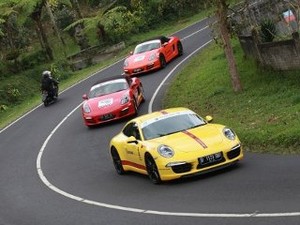 Jelajahi Bali, Komunitas Porsche Indonesia Tembus Jarak 241,5 Km