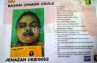 Basari alias Pakdhe alias Sule. Beberapa ciri-ciri fisik Basari antara lain pada pipi kanan terdapat 3 buah tahi lalat bulat ukuran 0,2 cm, punggung kiri terdapat tahi lalat bulat ukuran 0,2 cm, dan pinggang kiri terdapat tahi lalat ukuran 0,2 cm.