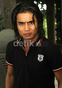 Ekspresi serius Charly. Gusmun/detikFoto.