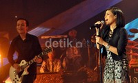 Kikan tampil nge-rock. Noel/detikHOT.