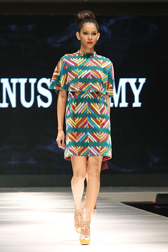 Jakarta, Indonesia - 12 Mei, 2013. Stephanus Hamy Nusa Tenggara Barat to Nusa Tenggara Timur. Jakarta Fashion & Food Festival 2013. at Grand Ballroom Harris Hotel. Kelapa Gading. Jakarta. [Foto: Mohammad Abduh/Wolipop]