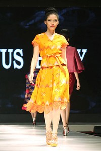 Jakarta, Indonesia - 12 Mei, 2013. Stephanus Hamy Nusa Tenggara Barat to Nusa Tenggara Timur. Jakarta Fashion & Food Festival 2013. at Grand Ballroom Harris Hotel. Kelapa Gading. Jakarta. [Foto: Mohammad Abduh/Wolipop]