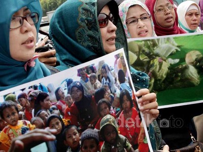 Tolak Relokasi, Muslim Syiah Demo DPR