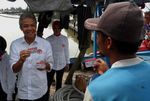 Ganjar Pranowo Kampanye di Pesisir Pantura