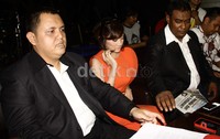 Didampingi pengacaranya, Kiki Amalia membantah menerima uang dari Ahmad Fathanah. Lamhot Aritonang/detikFoto.