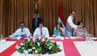 Pada kesempatan tersebut, Menlu RI telah mengadakan pertemuan bilateral dengan Menlu Meksiko, Jose Antonio Meade Kuribrena. (Kemenlu)