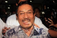 Rahmat Yasin dimintai keterangan untuk semua tersangka dalam kasus kuburan yang menyeret ketua DPRD Kabupaten Bogor, Iyus Djuher. Lamhot Aritonang/detikFoto.