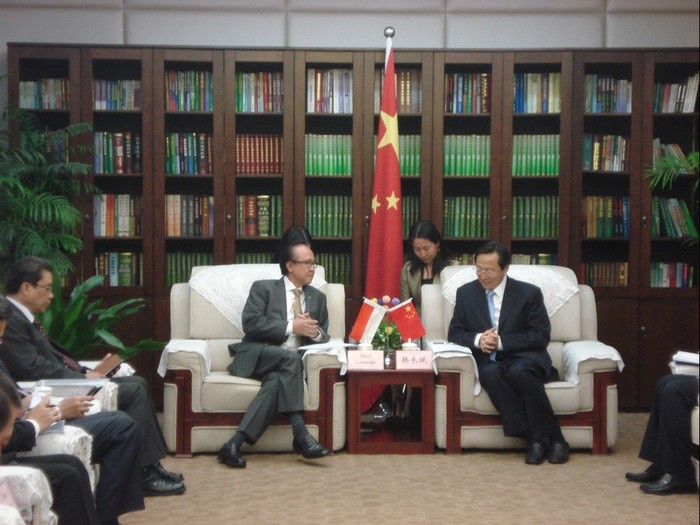 Genjot Kerjasama Perikanan, Cicip Temui Mentan China
