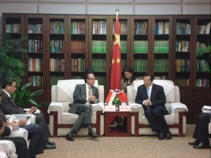 Genjot Kerjasama Perikanan, Cicip Temui Mentan China