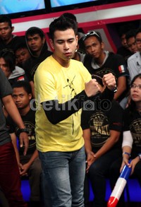 Raffi Ahmad saat ditemui di kawasan Kebon Jeruk, Jakarta Barat (14/5/2013). Gusmun/detikFoto.