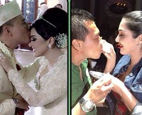 setahun yg lalu dan skr, tulis Ashanty sebagai caption foto tersebut. (dok. Instagram)